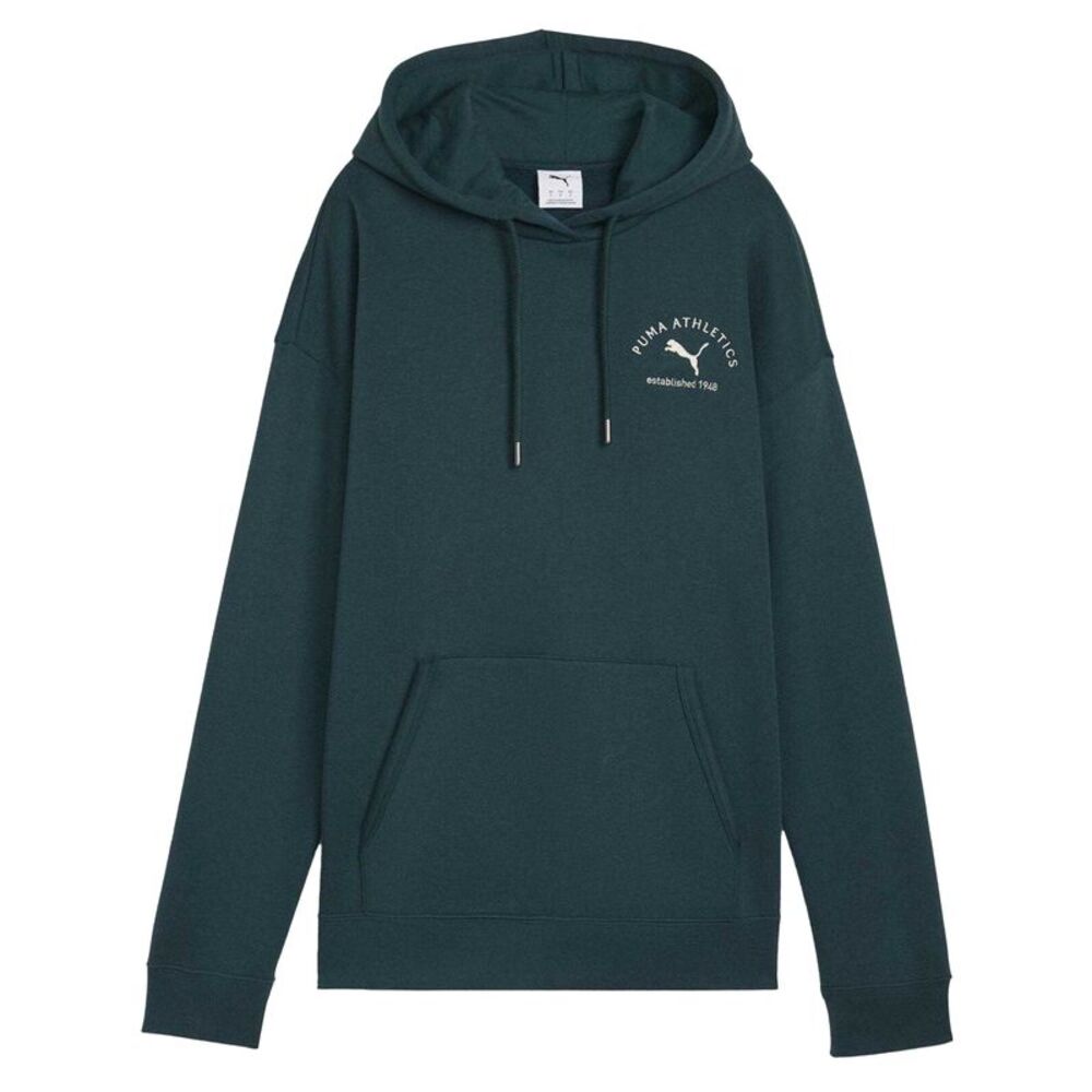 Puma Womens/Ladies Class Fleece Overhead Relaxed Fit Hoodie / Terrain